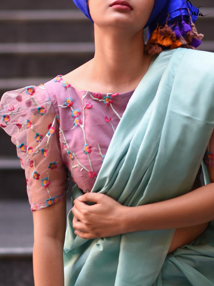 Trees and blossoms (Blouse)