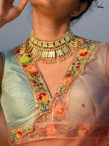 Aasmani Bagicha ( Blouse ) - suta.in