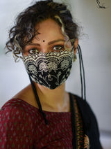 Black of Night Organza (Mask)