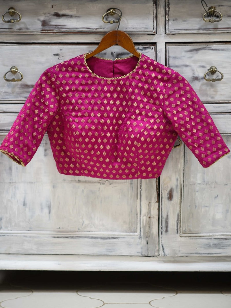 Blush Volcano (Blouse) - suta.in