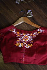 Flower Feathered (Blouse) - suta.in