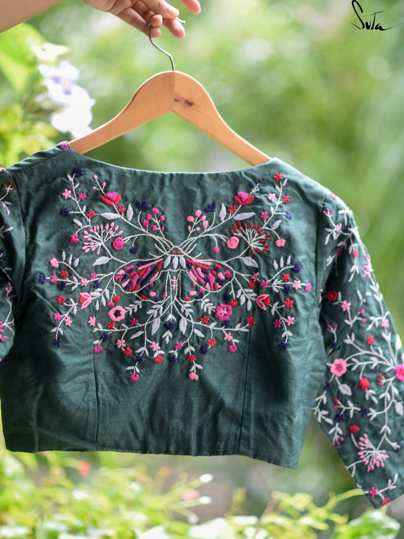 Flowering Into A Dragonfly (Blouse) - suta.in