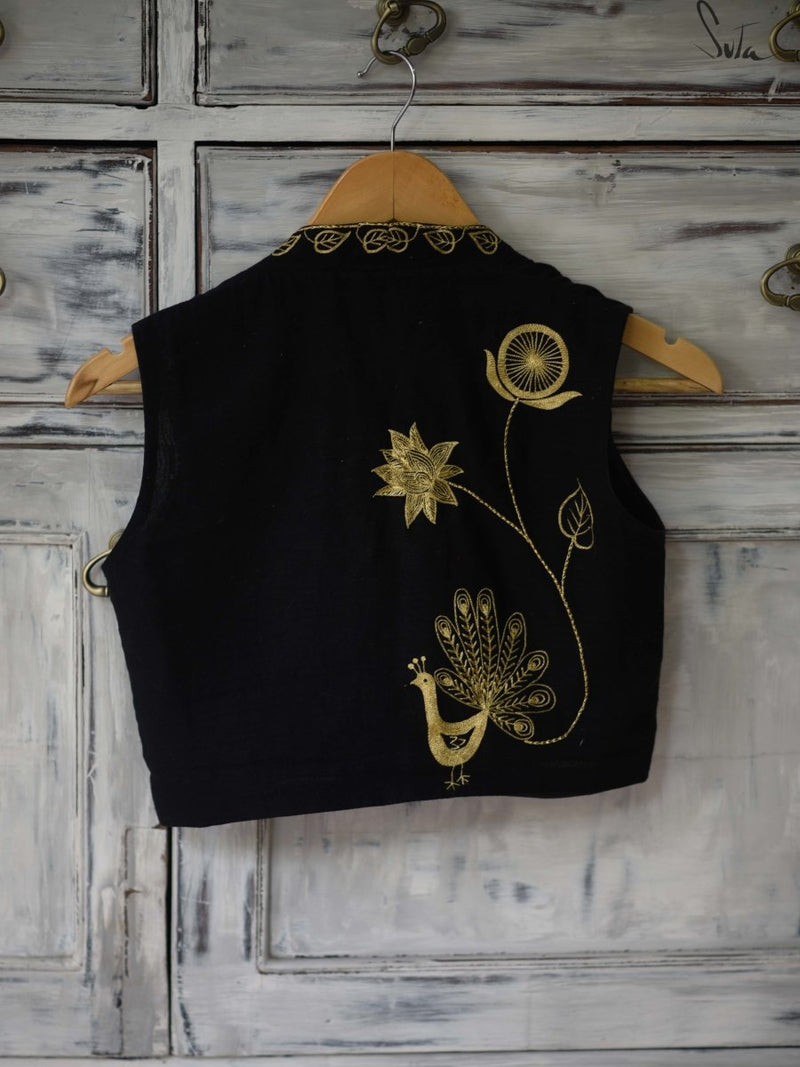 Golden chakra (Blouse) - suta.in