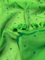 Green dimpled dots - suta.in