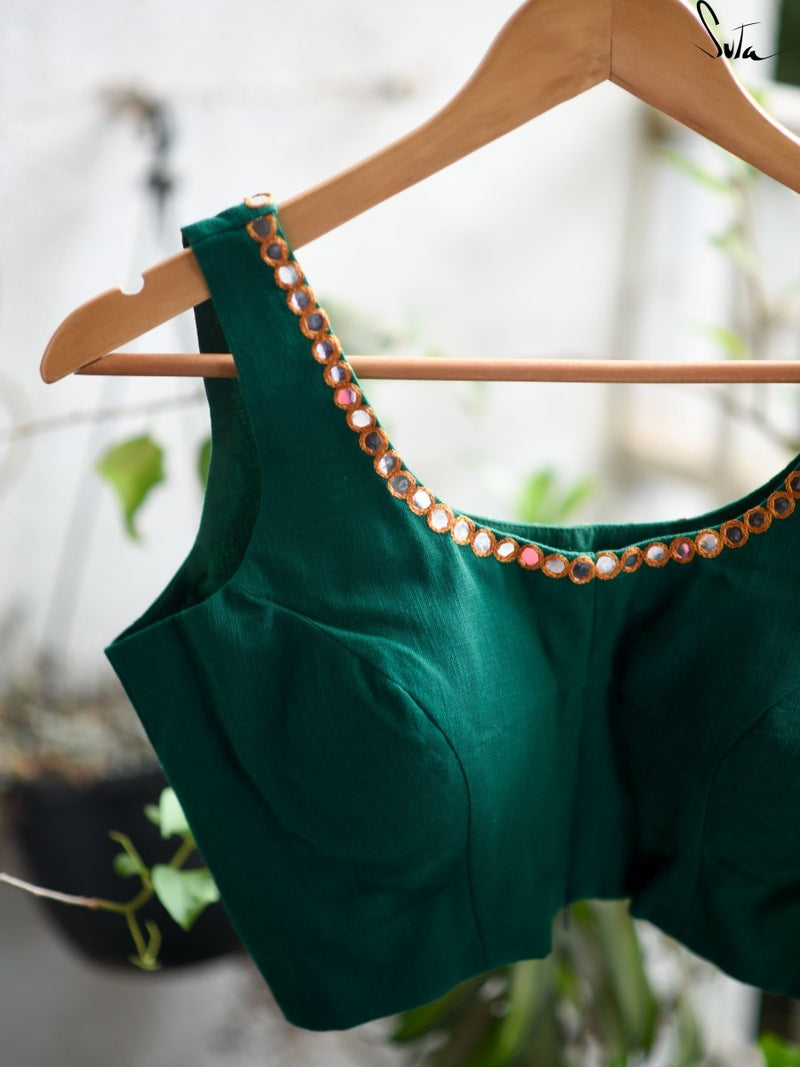 Green Glass House (Blouse) - suta.in