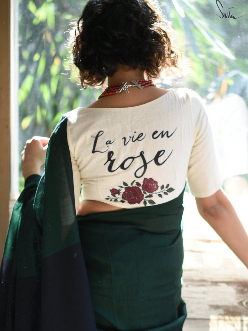 La vie en rose (Blouse) - suta.in