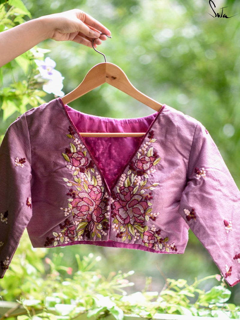 Lavender Rose (Blouse) - suta.in