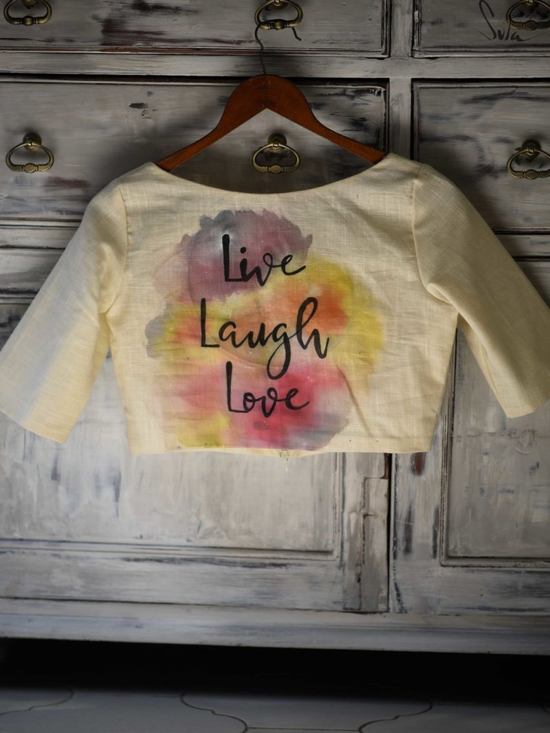 Live laugh love (Blouse) - suta.in