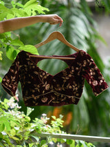 Maroon Goyna (Blouse) - suta.in