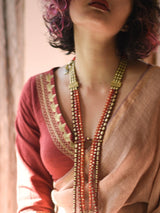 Maroon Shona (Blouse) - suta.in