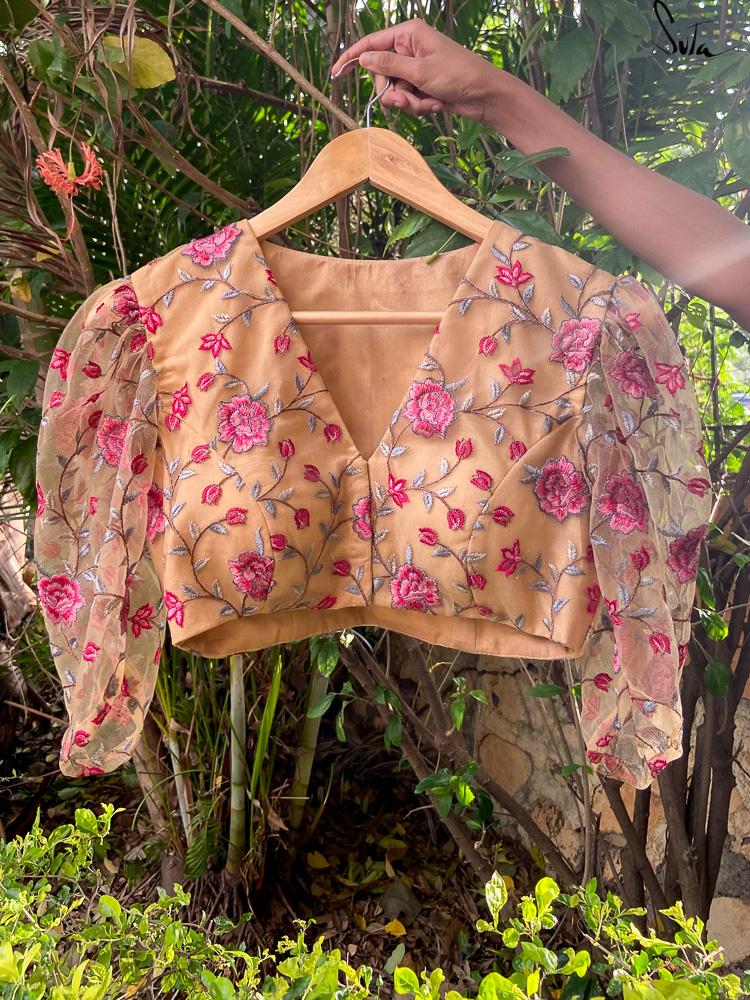 My Bouquet Of Peonies (Blouse)