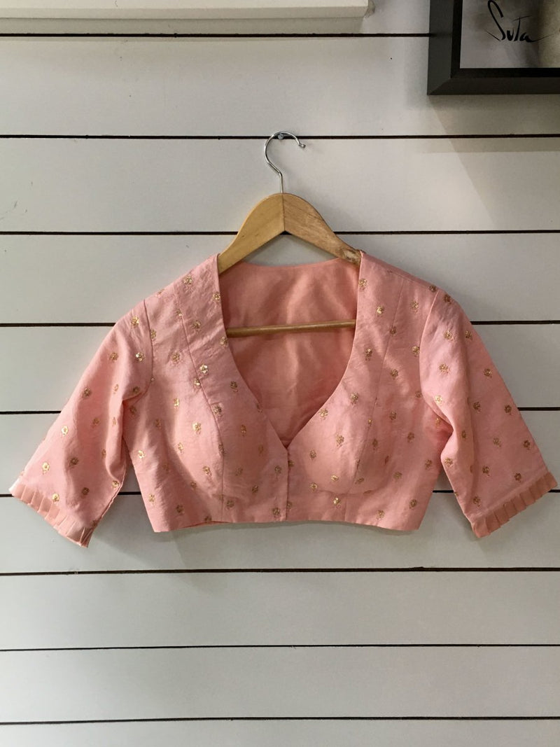 Peach Stars (Blouse) - suta.in