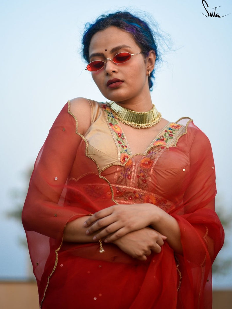 Reshmi Bagicha ( Blouse ) - suta.in