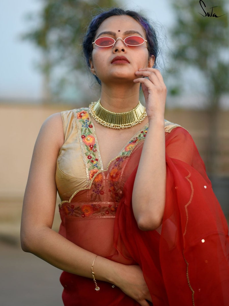 Reshmi Bagicha ( Blouse ) - suta.in