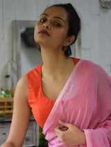 Saffron chakra (Blouse) - suta.in