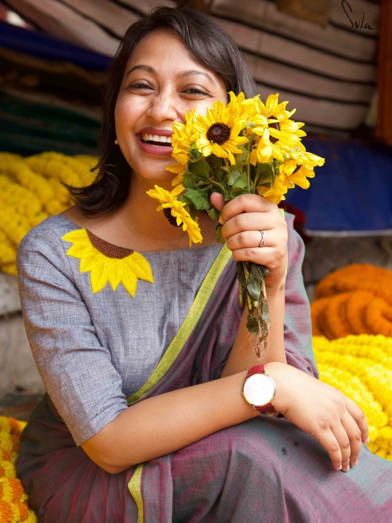 Surya mukhi (Blouse) - suta.in