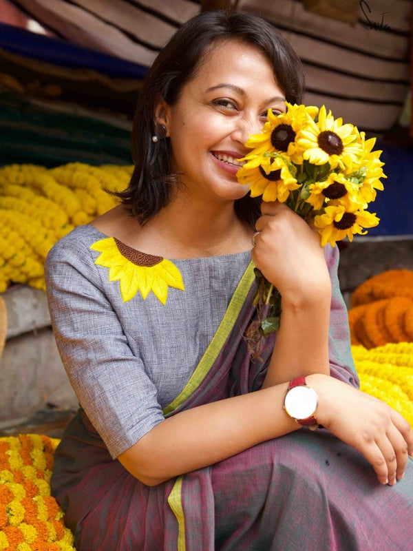 Surya mukhi (Blouse) - suta.in