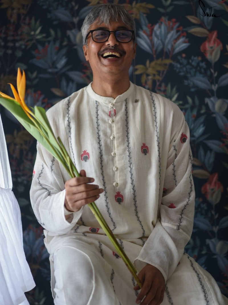 Swords and Lillies (Kurta)