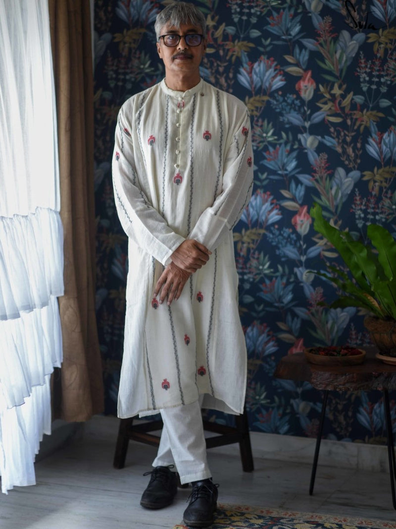 Swords and Lillies (Kurta)