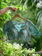 Teal Goyna (Blouse) - suta.in