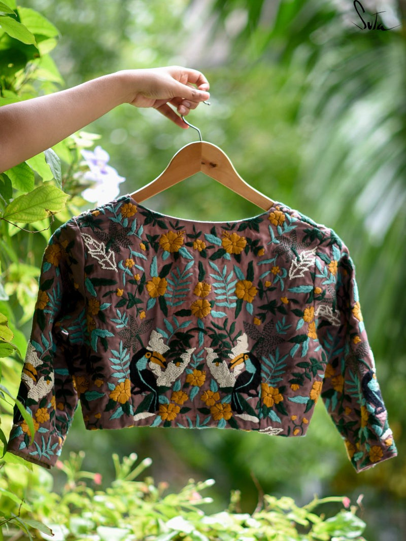 Through The Eyes Of A Hornbill (Blouse) - suta.in