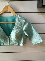 Turquoise Stars (Blouse) - suta.in